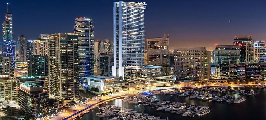 Vida Dubai Marina & Yacht Club Otel Dış mekan fotoğraf